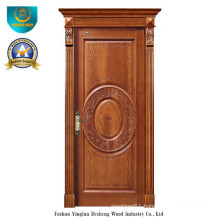 European Style Solid Wood Door Forinterior or Exterior with Carving (ds-8038)